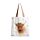 Jan Pashley Highland Coo Återanvändbar Tote Väska