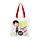 Mr Bean & Teddy Återanvändbar Tote Väska