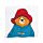 Paddington Bear Komprimerad Resehandduk
