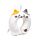 Relaxeazzz Lola the Cat Katt Adoramals Plysch Resekudde Minneskum