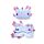 Relaxeazzz Minecraft Axolotl Formad Plysch Resekudde & Ögonmask