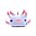 Relaxeazzz Minecraft Axolotl Formad Plysch Resekudde & Ögonmask