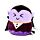 Squidglys Spooky Dracula Plysch Leksak