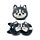 Relaxeazzz Luna the Husky Plysch Resekudde & Ögonmask