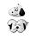 Relaxeazzz Peanuts Snobben Snoopy Plysch Resekudde & Ögonmask
