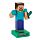 Minecraft Steve Solcellsfigur