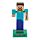 Minecraft Steve Solcellsfigur