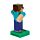 Minecraft Steve Solcellsfigur