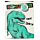 Happy Birthday Dinosauria Presentpåse - Stor