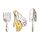 Nectar Meadows 3-Pack Planteringsspade, Handgrep & Handskar Trädgårdsset