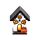 Spooky Pumpa & Spindel Halloween LED-Hus Dekoration