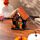 Spooky Trick or Treat Pumpa Halloween LED-Hus Dekoration
