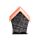 Spooky Trick or Treat Pumpa Halloween LED-Hus Dekoration