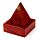 Mangoträ Pyramid Rökelsehållare & Låda för Koner med Buddha & Nätmönster