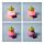 Foodiemals Aubergine Plant LED LED Nattlampa & Mobilställ