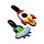 Space Cadets PVC Bagagelapp 2-Pack