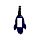 Space Cadets PVC Bagagelapp 2-Pack