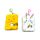 Springtime Ankunge & Kanin Plysch A7 Mini Anteckningsblock