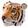 Tiger Huvud Mugg