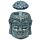 Aromalampa med Krackelerad Glasyr Thai Buddha Huvud