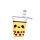 Foodiemals Boba the Bubble Tea Pop Up Pennfodral i Tyg