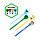 4-Pack Suddbara Bläckpennor med Minecraft Minecraft Chibi Stil Silikontopp