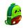 Foodiemals Pedro the Avocado Plysch Ryggsäck