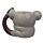 Koala Keramikmugg med Format Handtag
