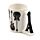 Headstock Guitar Gitarr Rock Keramikmugg med Format Handtag