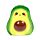 Pedro the Avocado Foodiemals Salt & Pepparset i Keramik