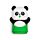 Panda Suddgummi i Minilåda