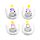 Unicorn Magic Enhörning High Bounce Plysch Studsboll