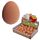 Studsande Gummi Ägg (Display Kartong)