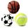 Plysch High Bounce Studsboll