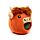 Queasy Squeezies Highland Coo Ko Plysch Klämmig Leksak