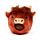 Queasy Squeezies Highland Coo Ko Plysch Klämmig Leksak