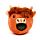 Queasy Squeezies Highland Coo Ko Plysch Klämmig Leksak
