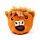 Queasy Squeezies Highland Coo Ko Plysch Klämmig Leksak
