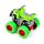 Fyrhjuling 4x4 Stunt Friction Push/Pull Action Leksak