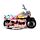 Motorcykel Push/Pull Action Leksak