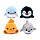 Adoramals Ocean High Bounce Plysch Studsboll