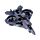 Stealth Fighter Flygplan Friction Push/Pull Actionleksak