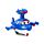 Press & Go Flygplan Actionleksak