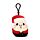 Squidglys Festive Friends Jul Plysch Nyckelring