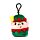 Squidglys Festive Friends Jul Plysch Nyckelring