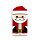 Jul Festive Friends Jultomte Flip Open Format Anteckningsblock