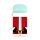 Jul Festive Friends Jultomte Flip Open Format Anteckningsblock