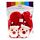 Tomte Plysch Tofflor med Värmepåse (Unisex En Storlek)