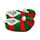 Jingle Bunch Jul Tomtenisse Tofflor (Unisex En Storlek)