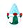 Jul Jolly Gonk High Bounce Plysch Studsboll